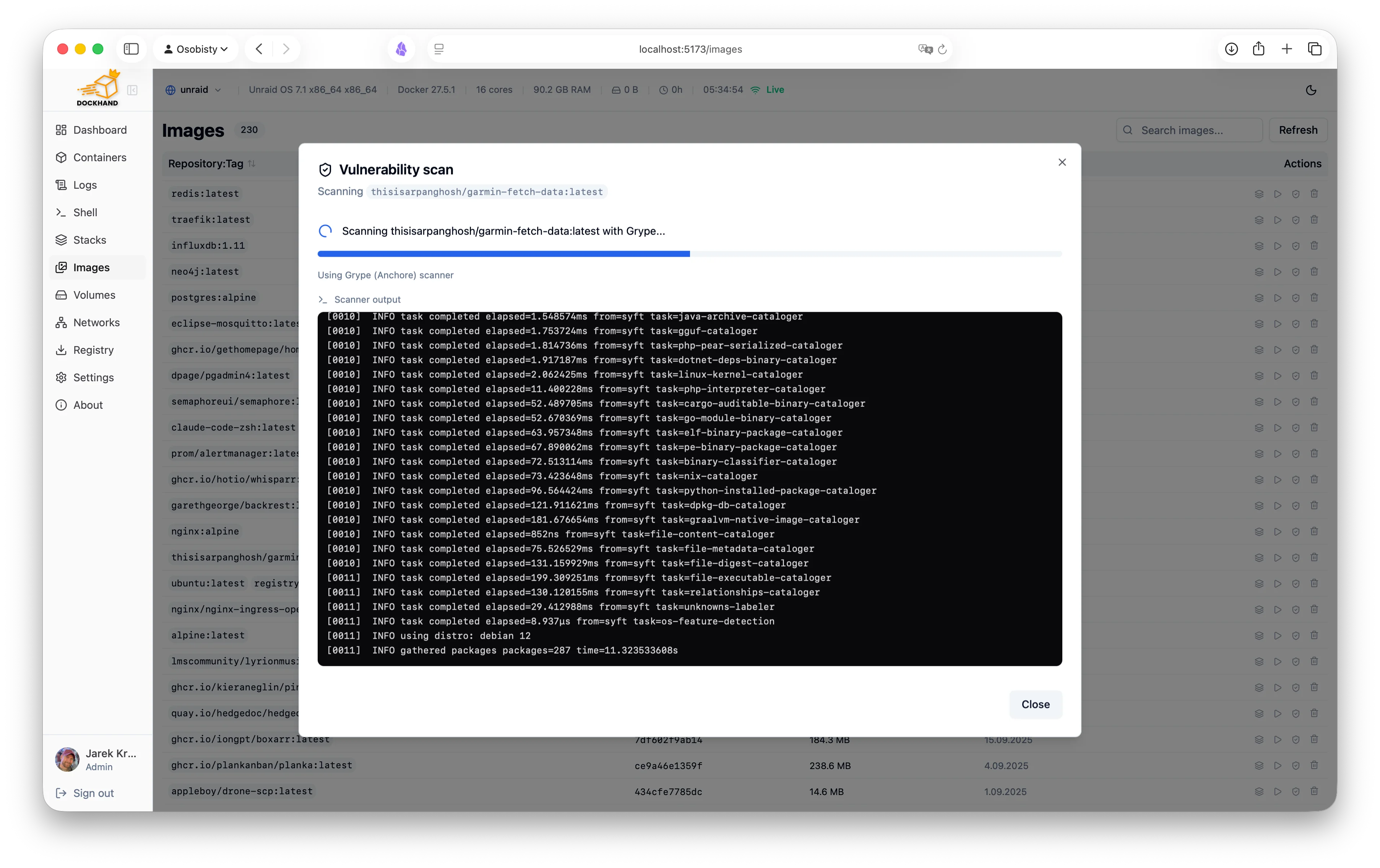 Vulnerability scanning with Grype and Trivy